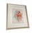 Framed Coastal Seashell Bouquet Watercolor Art Print For Sale - Image 4 of 12