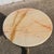 Brown Vintage French Marble and Brass Coffee Table, 1969 For Sale - Image 8 of 15