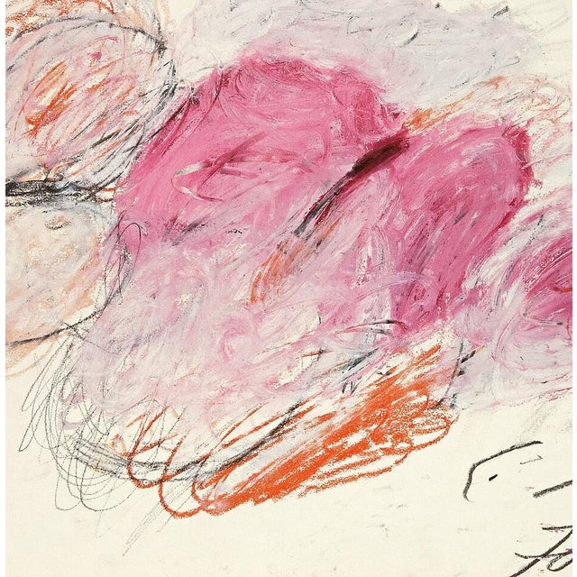 Abstract Cy Twombly Limited Edition Poster, 2013 (Edition of 900) For Sale - Image 3 of 4