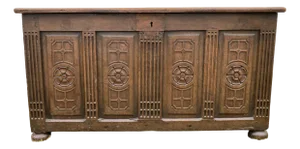 Rustic Neo-Gothic Chest