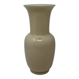 Opalino Vase by Venini of Murano - Cream