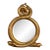 Rose Tarlow Melrose House Regency Style Giltwood Serpent Mirror For Sale