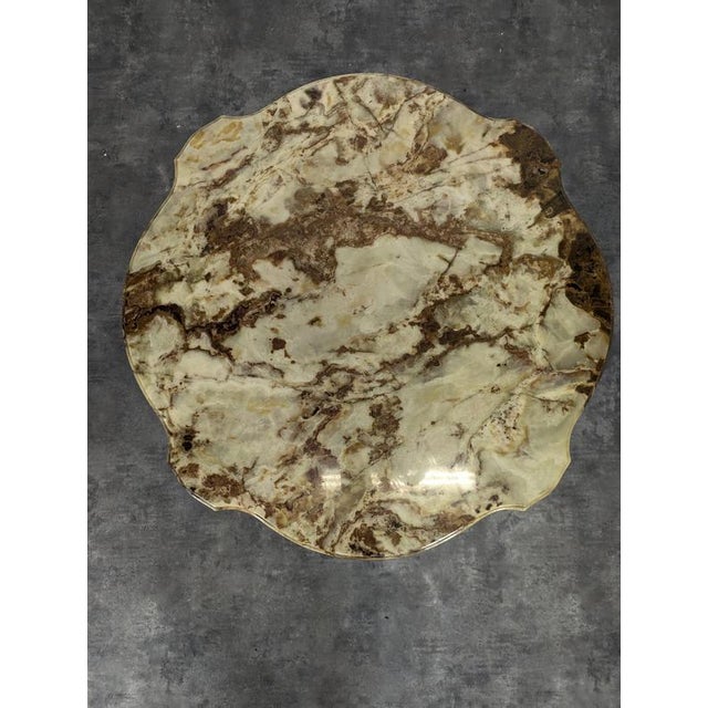 Coffee Table in Bronze and Onyx, in Very Good conditions.