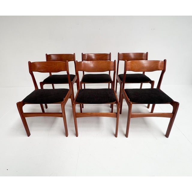 1960s Chairs by Burchardt Nielsen, 1960s, Set of 6 For Sale - Image 5 of 18