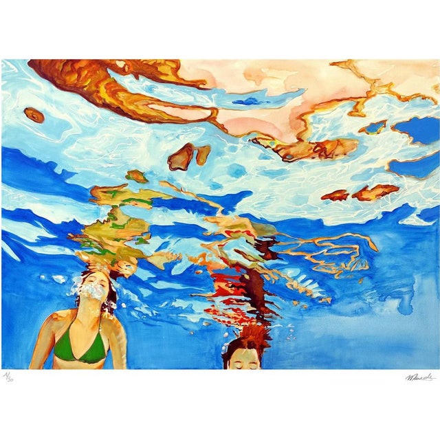 Maude Ovize, Choreography, 2025, Silkscreen Print For Sale - Image 8 of 8