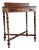 Antique Edwardian Marquetry Ladies Wring Desk with Small Leather Top Workspace, 1920s For Sale