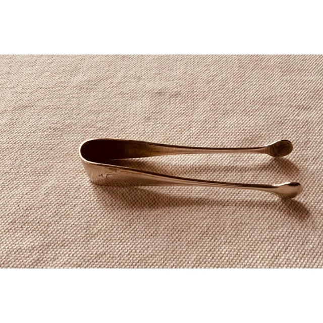 Early 20th Century French Christofle Silver Plate Tongs - Art Nouveau/Deco Hybrid Design For Sale - Image 10 of 12