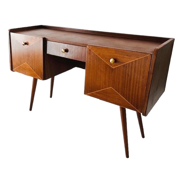Vintage Danish Dressing Table or Sideboard in Teak, 1960s For Sale