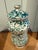 19th Century Italian Yeast Jar With Lid From Grottaglie, Puglia — Green Splash Glaze For Sale - Image 4 of 8