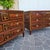 Wood Antique Neapolitan Directoire Chests of Drawers in Walnut, 1760, Set of 2 For Sale - Image 7 of 16