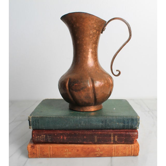Vintage Copper Water Pitcher For Sale In Milwaukee - Image 6 of 9