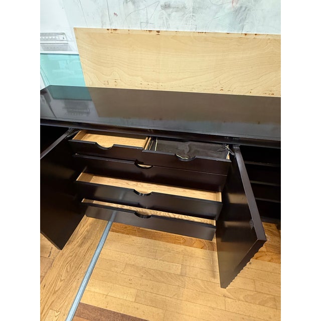 Barbara Barry for Baker Furniture Modern Fluted Sideboard For Sale - Image 11 of 12