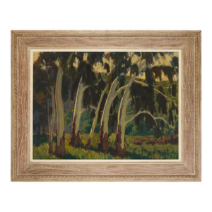 Arthur J. Winkler 1883-1933 Eucalypti in a Landscape Oil on Canvas