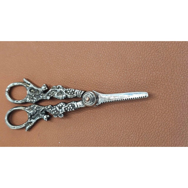 Plated Grape Scissors, 1890s For Sale - Image 5 of 8