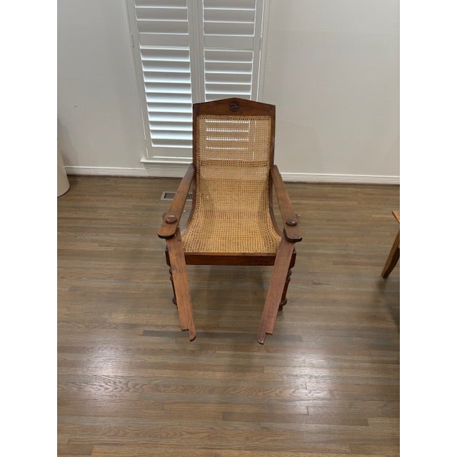 1990s British Colonial Plantation Chair For Sale In Birmingham - Image 6 of 8
