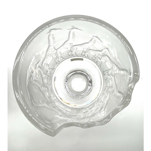 Large Frosted Lead Crystal Vase with Giraffes from Nachtmann, 1990s For Sale - Image 12 of 14