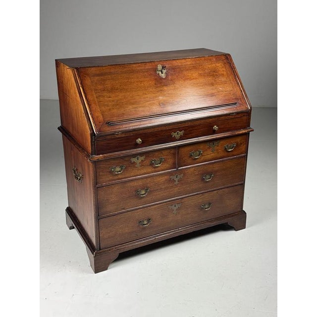English Secretary in Teak, 18th Century For Sale - Image 9 of 18