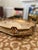 Vintage Large Brass Engraved Tray For Sale - Image 9 of 12