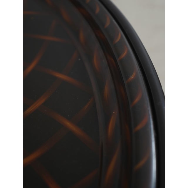 Regency Style Toleware Tray Top Coffee Table For Sale - Image 9 of 14