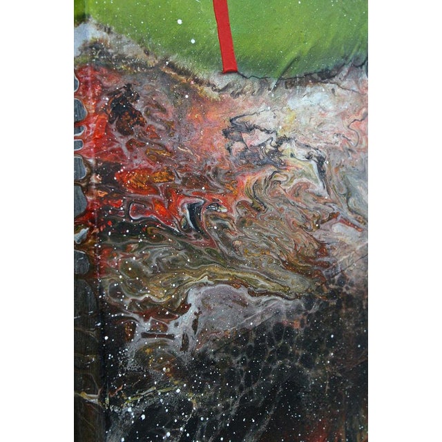 Black MS, The Alli-Gate Diptych, 2021, Acrylic on Canvases, Set of 2 For Sale - Image 8 of 15