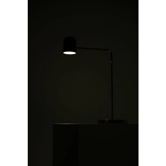 Metal Swedish Table Lamp from Bergbom For Sale - Image 7 of 9