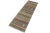 Shabby Chic Late 20th Century Tribal Brown/Beige Wool Runner 3'1'' X 9'8'' For Sale - Image 3 of 10