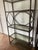 Rattan and Smoked Glass Shelves, 1960s, Set of 2 For Sale - Image 6 of 8