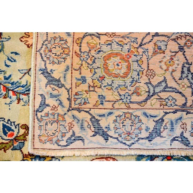 Early 20th Century Kashan Rug For Sale In Chicago - Image 6 of 7