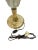 Mid 20th Century Vintage French Marble & Brass Table Lamp in the Style of Gio Ponti, 1960s For Sale - Image 5 of 18