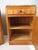 French Art Deco Oak Bedside Cabinets with Inset Marble Tops, 1930s, Set of 2 For Sale - Image 10 of 12
