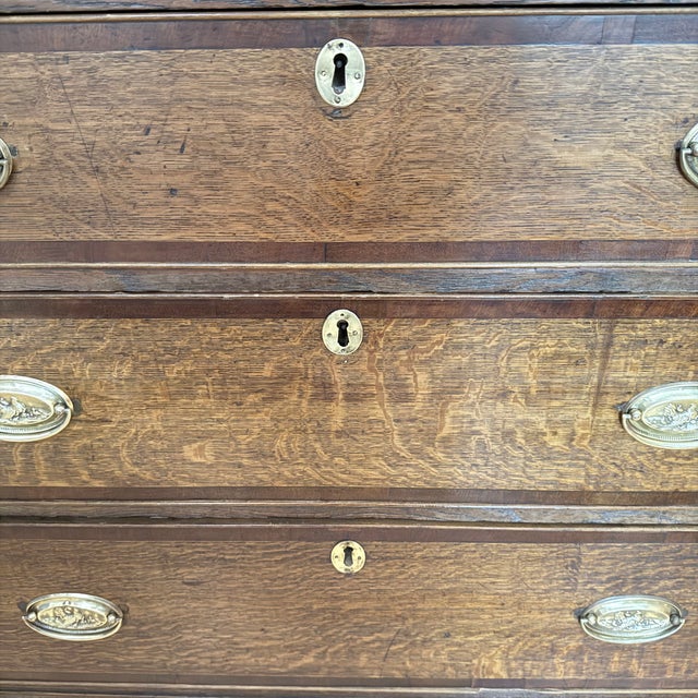 Wood Early 19th Century Georgian 2 Over 3 Dresser For Sale - Image 7 of 16