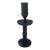 Vintage Ebony Hand Turned Candlestick For Sale
