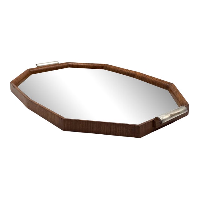 Great Modern Mirror Tray, Brazil 1960s For Sale