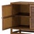Wood Coconut Rattan Two-Door Sideboard Credenza For Sale - Image 7 of 7