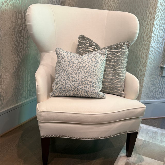Ethan Allen Wilder Wing Chair For Sale In Washington DC - Image 6 of 14