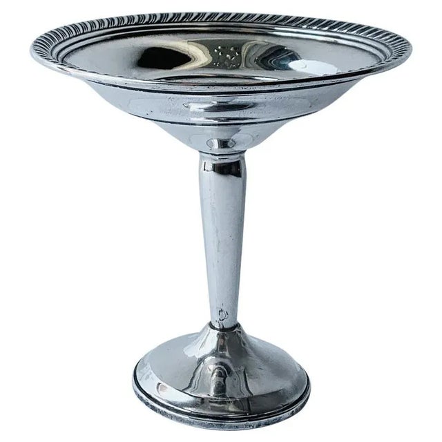 Sterling Silver Compote Candy Dish For Sale - Image 12 of 12