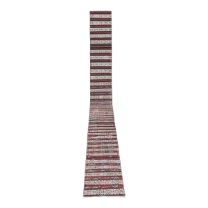 1970s Turkish Oushak Kilim Runner - Stair Tread