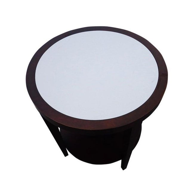 Barbara Barry Barbara Barry for Hbf Studio 2 Tier Side Table For Sale - Image 4 of 8