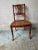Early 20th Century Antique Hollywood Regency Style Cane Seat Side Chair For Sale - Image 4 of 11