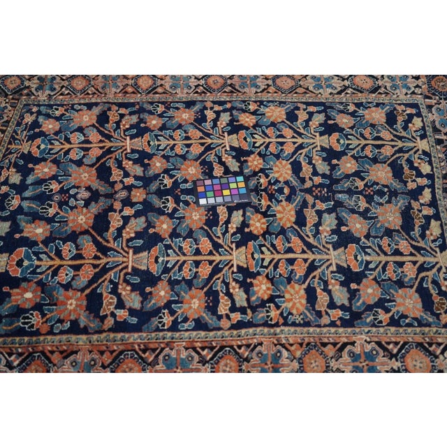 Textile Antique Afshar Rug 3'11'' x 5'0'' For Sale - Image 7 of 9