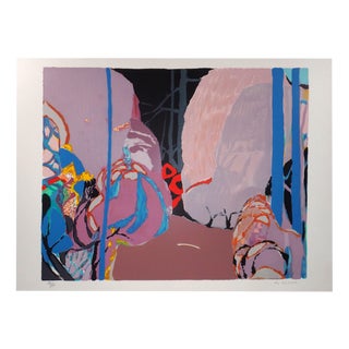 Gabriel Godard, Abstract Landscape, Lithograph For Sale