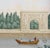 Classical Roman Neoclassical European Scenic Hand-Painted Panoramic Wallpaper, 5-Panel Set For Sale - Image 3 of 4