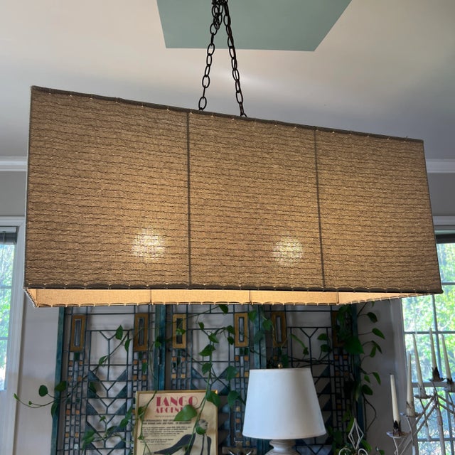 This chandelier is minimalist in design. It’s double bulb makes it unique and adds bright light when necessary. Add a...