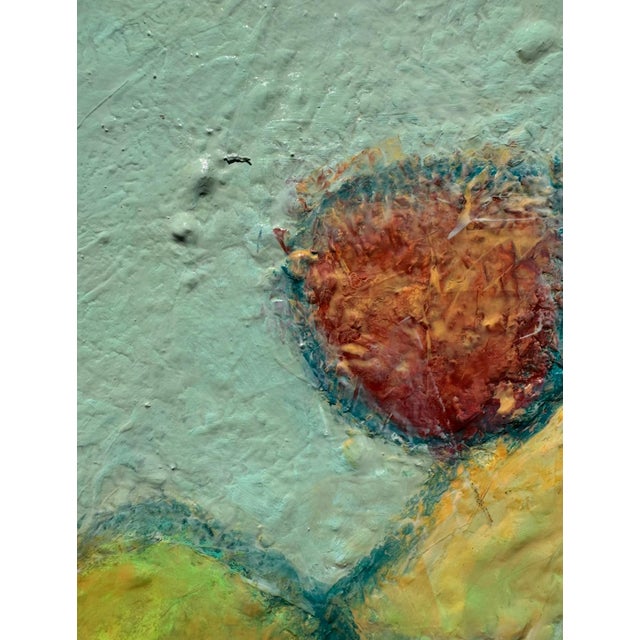 "Orbiting Meadows" Original Mixed Media Abstract by Zac Woodiel For Sale - Image 11 of 12