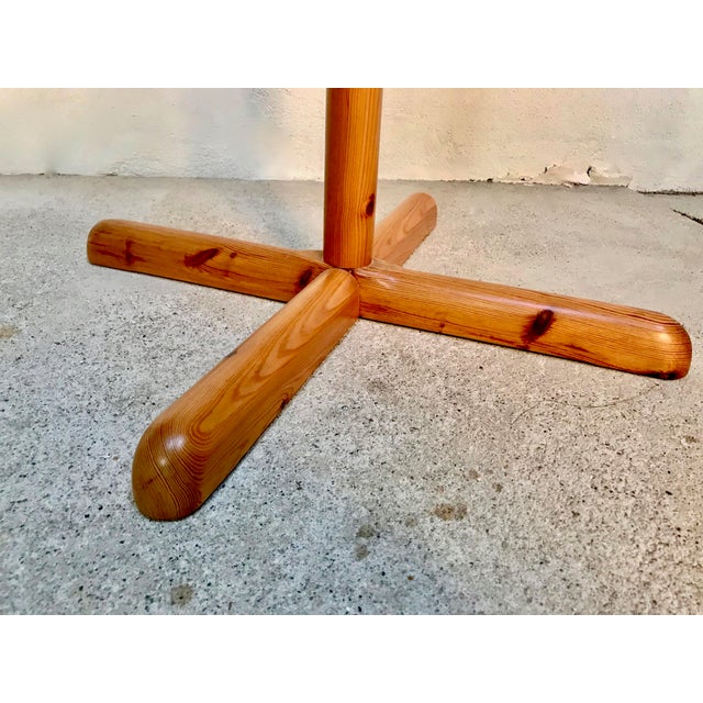 Wood Sculptural Hooks Pine Wood Coat Rack, 1970s For Sale - Image 7 of 16