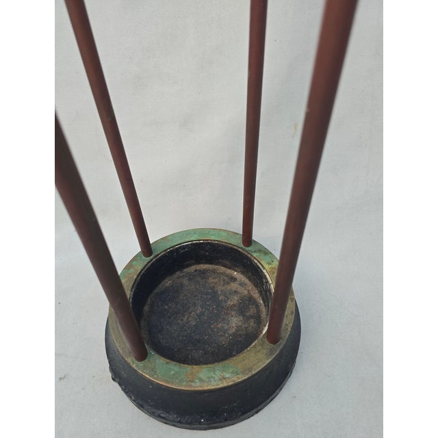 1940s Art Deco Umbrella Stand For Sale - Image 4 of 7