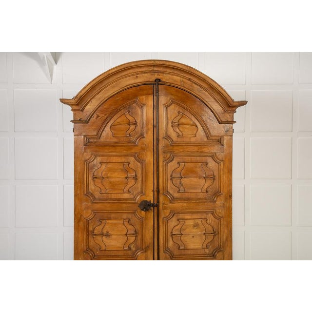 Large Italian Pine Armoire, 18th Century For Sale - Image 3 of 11