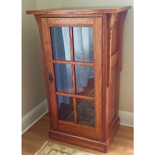 Mission Style Restoration Hardware Oak Chairish