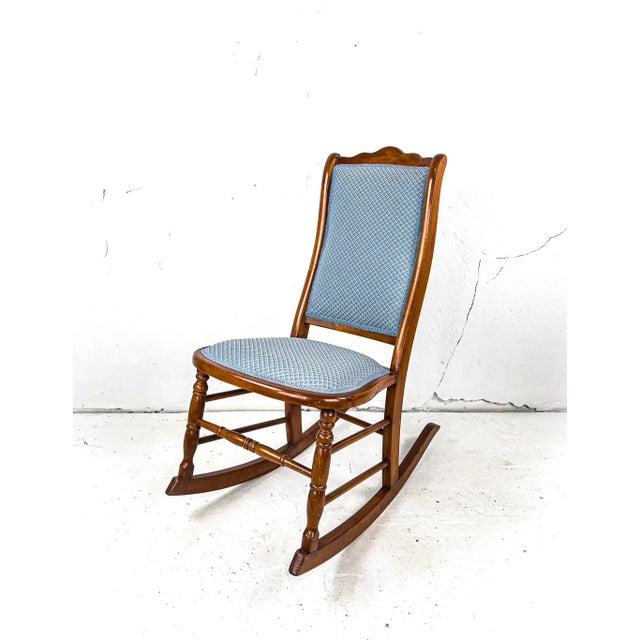 Victorian Early 20th Century Rocking Chair For Sale - Image 3 of 13