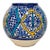 Vintage Signed Safi Moroccan Pottery Vase With Geometric Floral Design For Sale